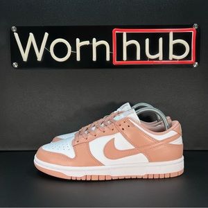 Nike Dunk Low Rose Whisper Sneakers / Shoes • DD1503-118 • Women's Size 9